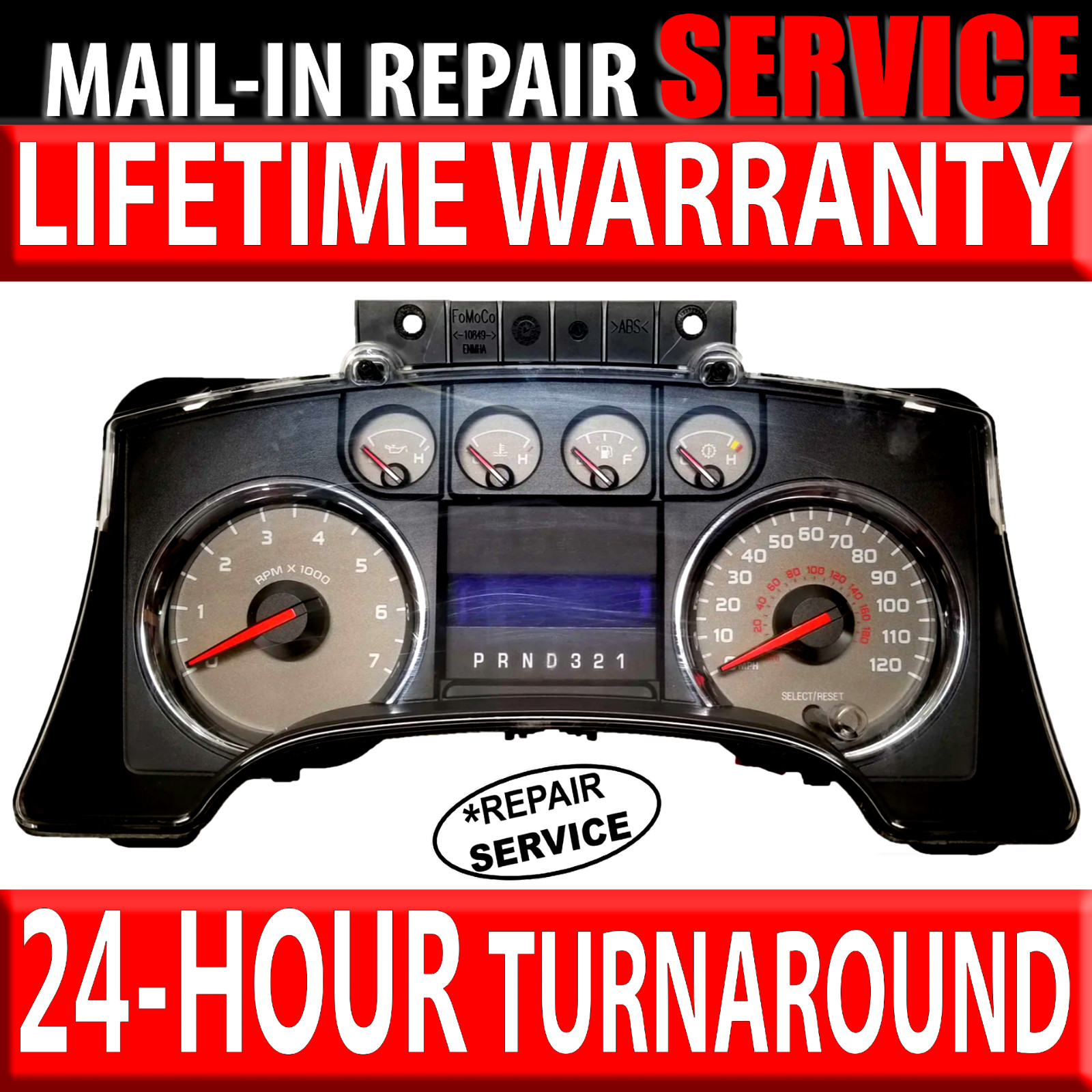 2009 2010 FORD F-150 Speedometer Instrument Dash CLUSTER [REPAIR SERVICE]