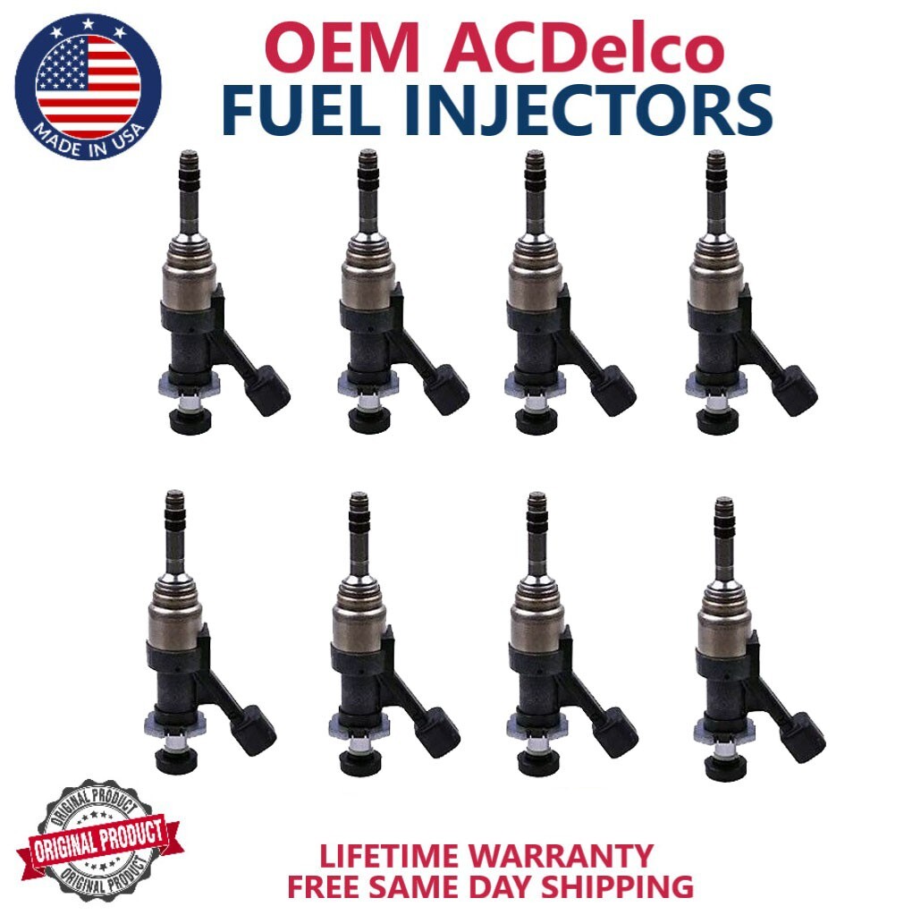 NEW OEM 8x ACDelco Fuel Injectors Fits For 2015 GMC Sierra 1500 5.3L V8 NEW OEM 8x ACDelco Fuel Injectors Fits For 2015 GMC Sierra 1500 5.3L V8