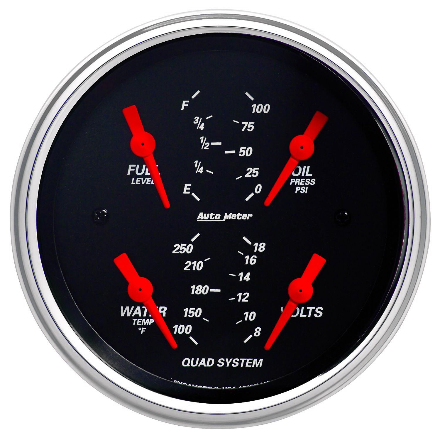 AutoMeter 1412 Designer Black Series 3-3/8\ AutoMeter 1412 Designer Black Series 3-3/8\