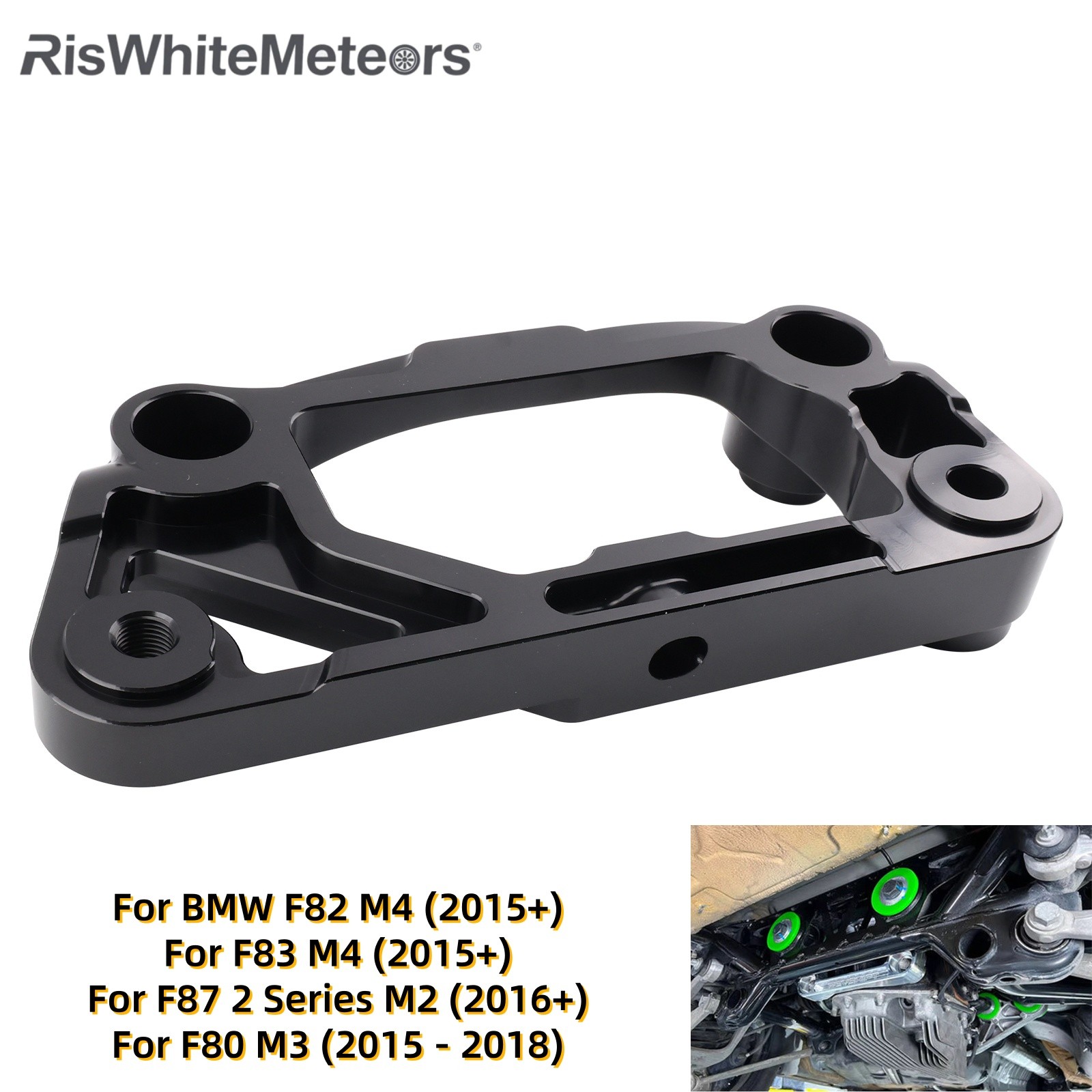 Upgrade for BMW F87 M2 F80 M3 F82 F83 M4 Rear Differential Bracket Dual Mount US
