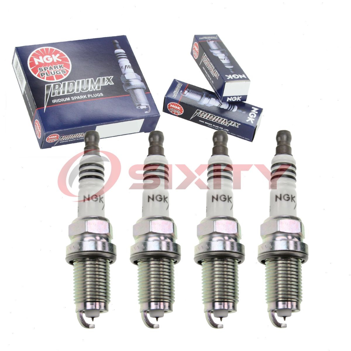 4 pcs NGK Iridium IX Spark Plugs for 2007-2014 Honda Fit 1.5L L4 - Engine mr 4 pcs NGK Iridium IX Spark Plugs for 2007-2014 Honda Fit 1.5L L4 - Engine mr