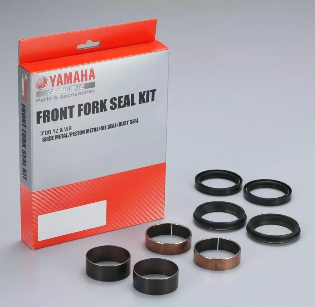 OEM Yamaha Front Fork Seal Kit w/ bushings 5ET-W003B-00-00 YZ125 YZ250 WR250 8PC