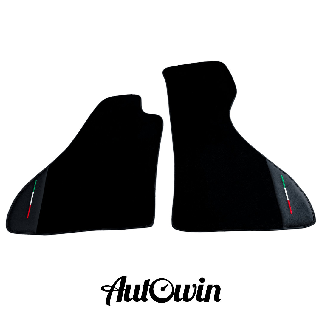 AutoWin Brand Floor Mats for Ferrari Mondial Convertible with Leather IT Edition