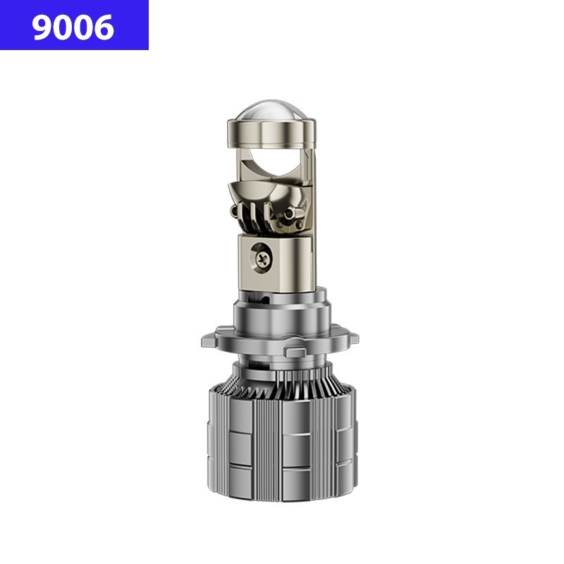 2X H4 H7 H8 H11 9005 9006 Mini LED Projector Lens LED Headlight Bulbs Hi/Lo Beam