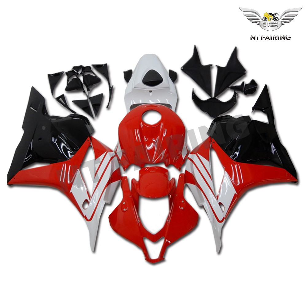 FSM US Stock Injection Fairing kit Fit for HONDA 2009-2012 CBR600RR Gray Black