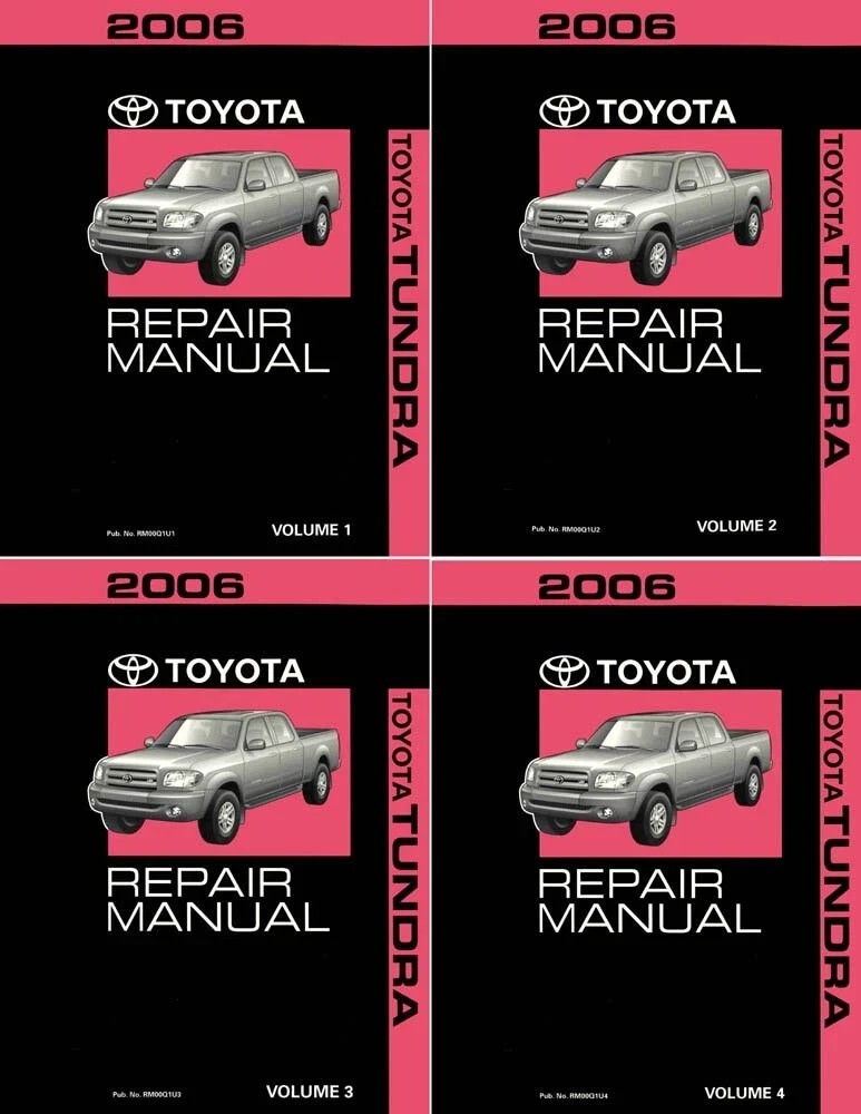 Shop Service Repair Manual fits 2006 Toyota Tundra Complete Set