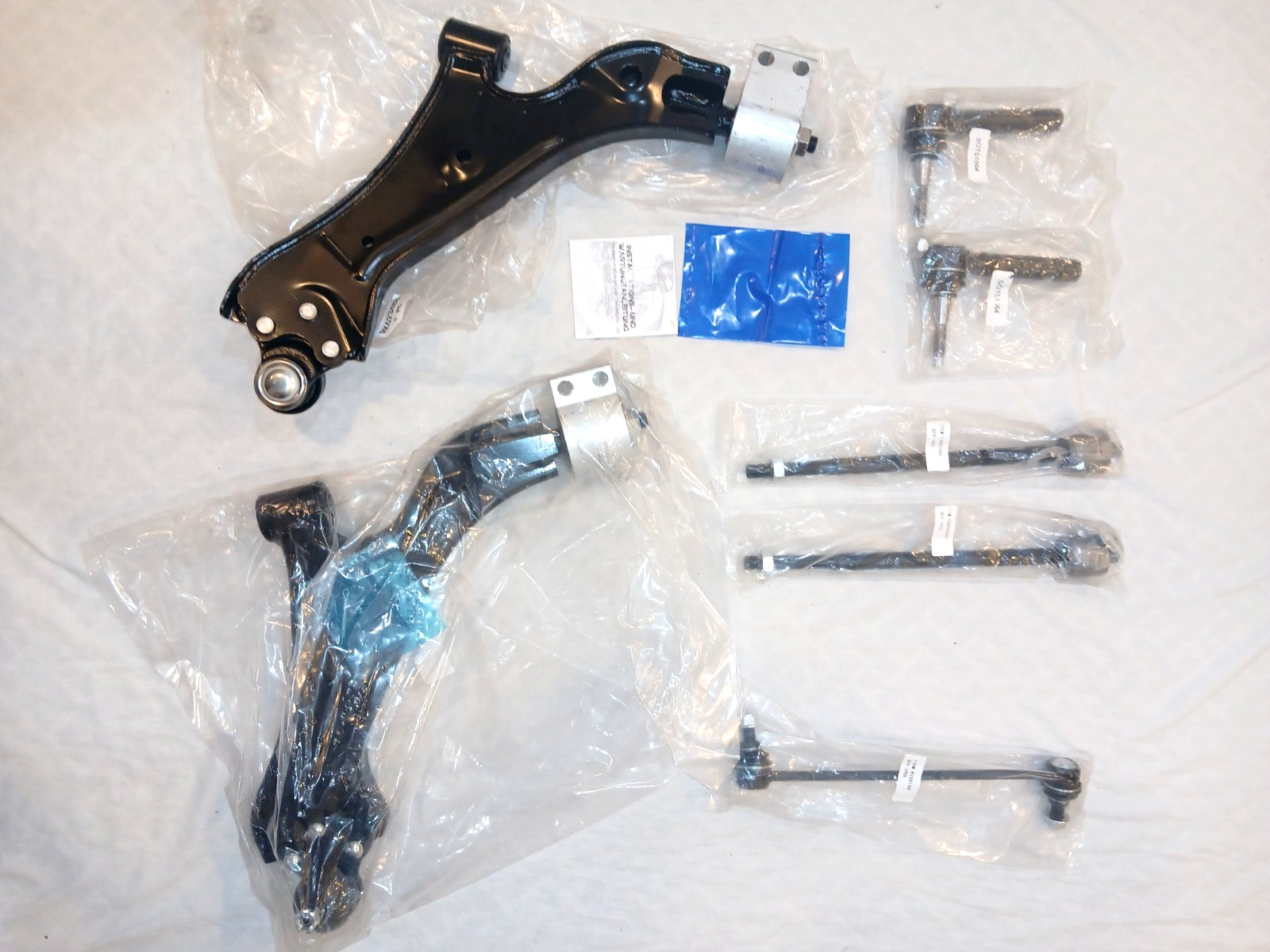 Hawk Brother 7pc Front Suspension Kit Control Arms Tie Rods 10-17 Chevy Equinox