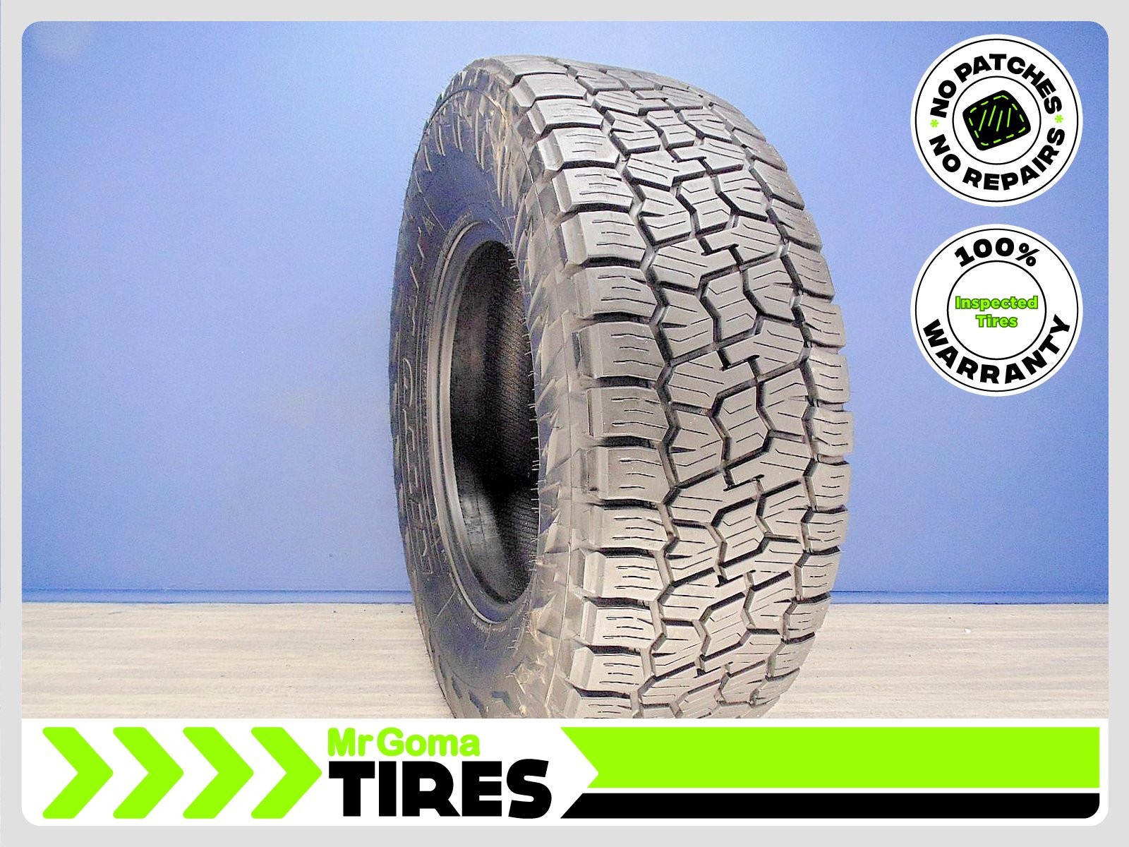 1 Nitto A/T Terra Grappler G3 285/70R17 Used Tire 8.0/32 Tread No Patch 2857017 1 Nitto A/T Terra Grappler G3 285/70R17 Used Tire 8.0/32 Tread No Patch 2857017