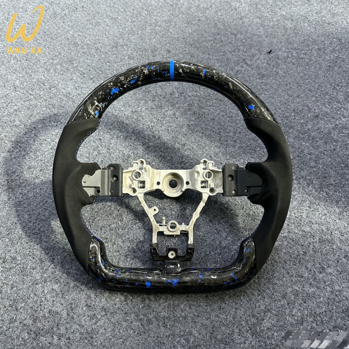 Forged Real Carbon Fiber Steering Wheel Fit For Subaru WRX STI Legacy 2015-2022