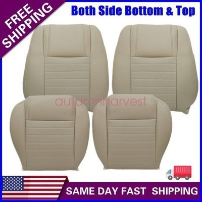 For 2005-2009 Ford Mustang GT Front Replacement Perforated Leather Seat Cover US