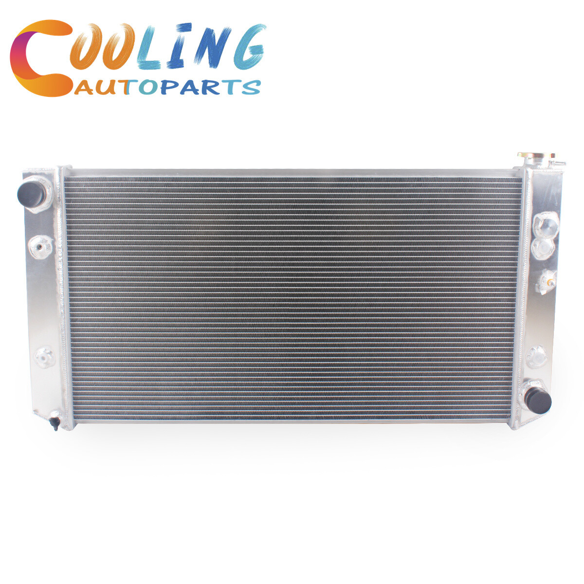 3 Row Aluminum Radiator For 1983 1984-1990 Chevy GMC C/K1500 3500 Sierra 6.2L V8