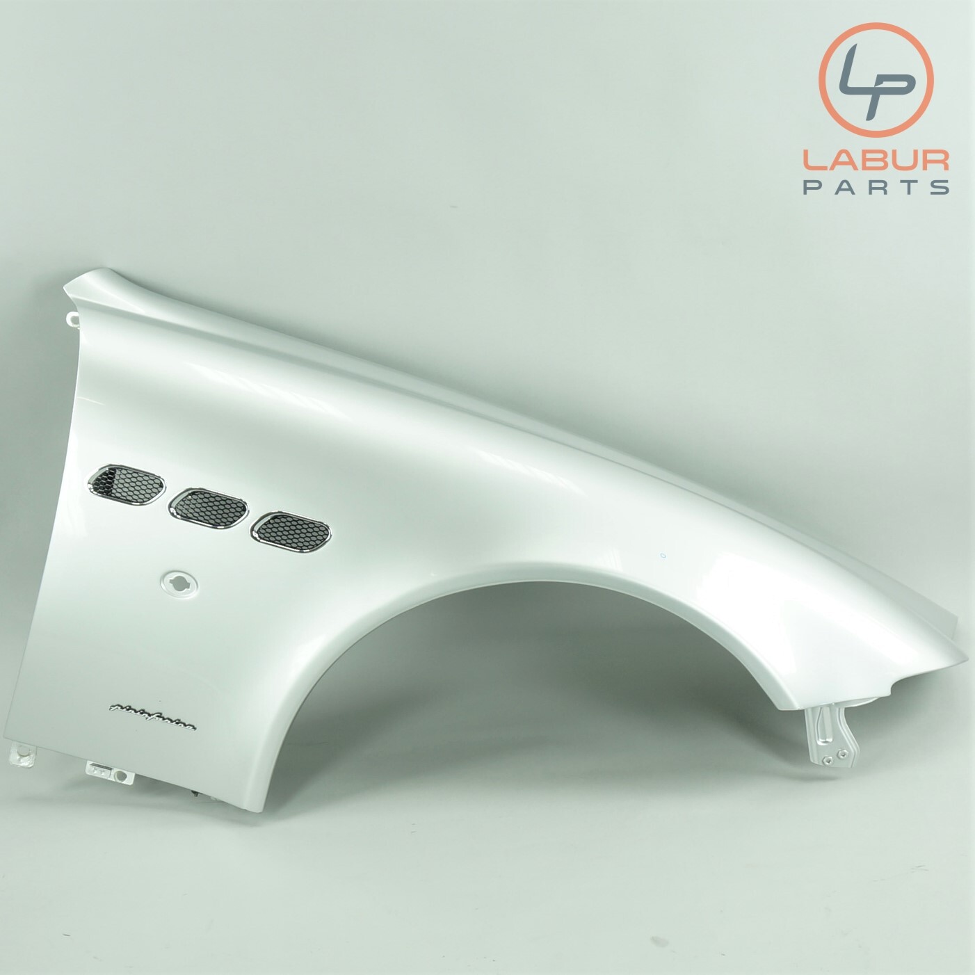 M139 03-12 Maserati Quattroporte Front Right Side Fender Panel Cover Silver FR47