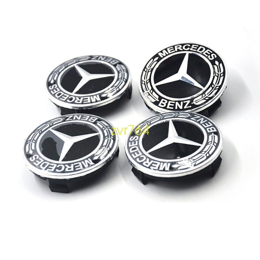 4PCS 75mm Wheel Center Hub Caps Cover Logo Badge Emblem For Mercedes Benz USA 4PCS 75mm Wheel Center Hub Caps Cover Logo Badge Emblem For Mercedes Benz USA