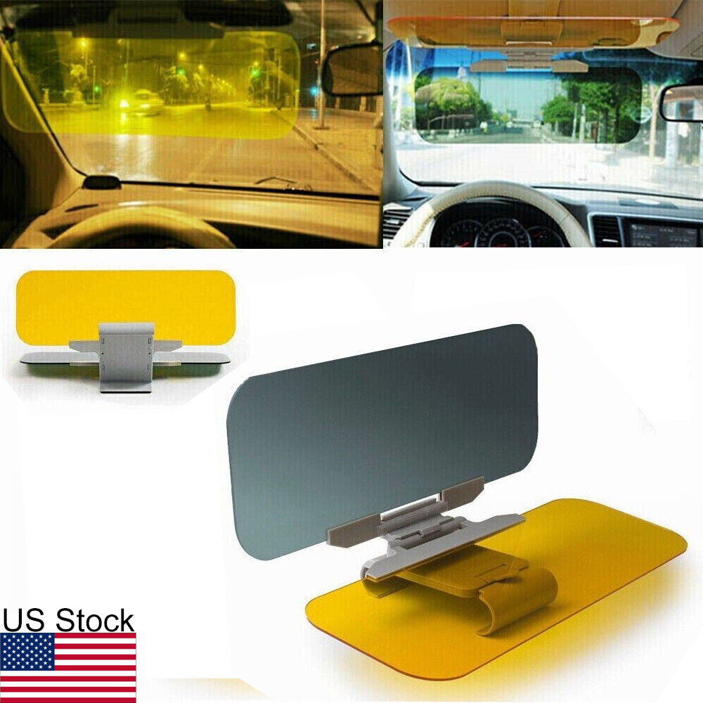 HD Day/Night Anti-Glare Clip-On Visor – Universal Car Vision Glasses HD Day/Night Anti-Glare Clip-On Visor – Universal Car Vision Glasses