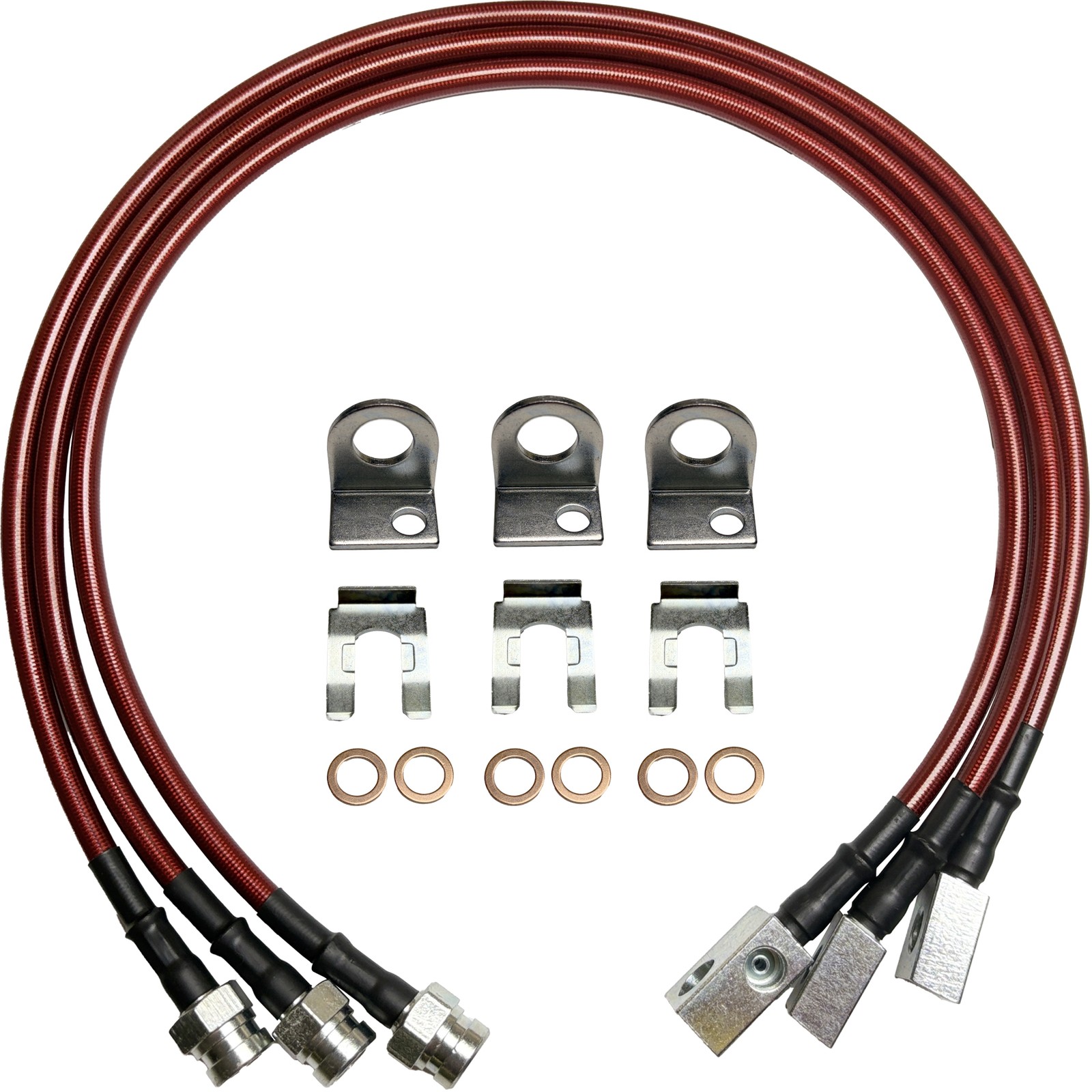 89715 Extended Stainless Brake Line Kit for 1984-2006 4WD Jeep Wrangler TJ YJ XJ 89715 Extended Stainless Brake Line Kit for 1984-2006 4WD Jeep Wrangler TJ YJ XJ