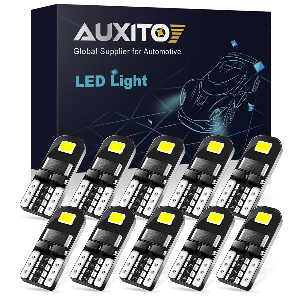 AUXITO 9005 9006 H11 LED Headlight Bulbs High Low Beam Kit Extremely 6500K White