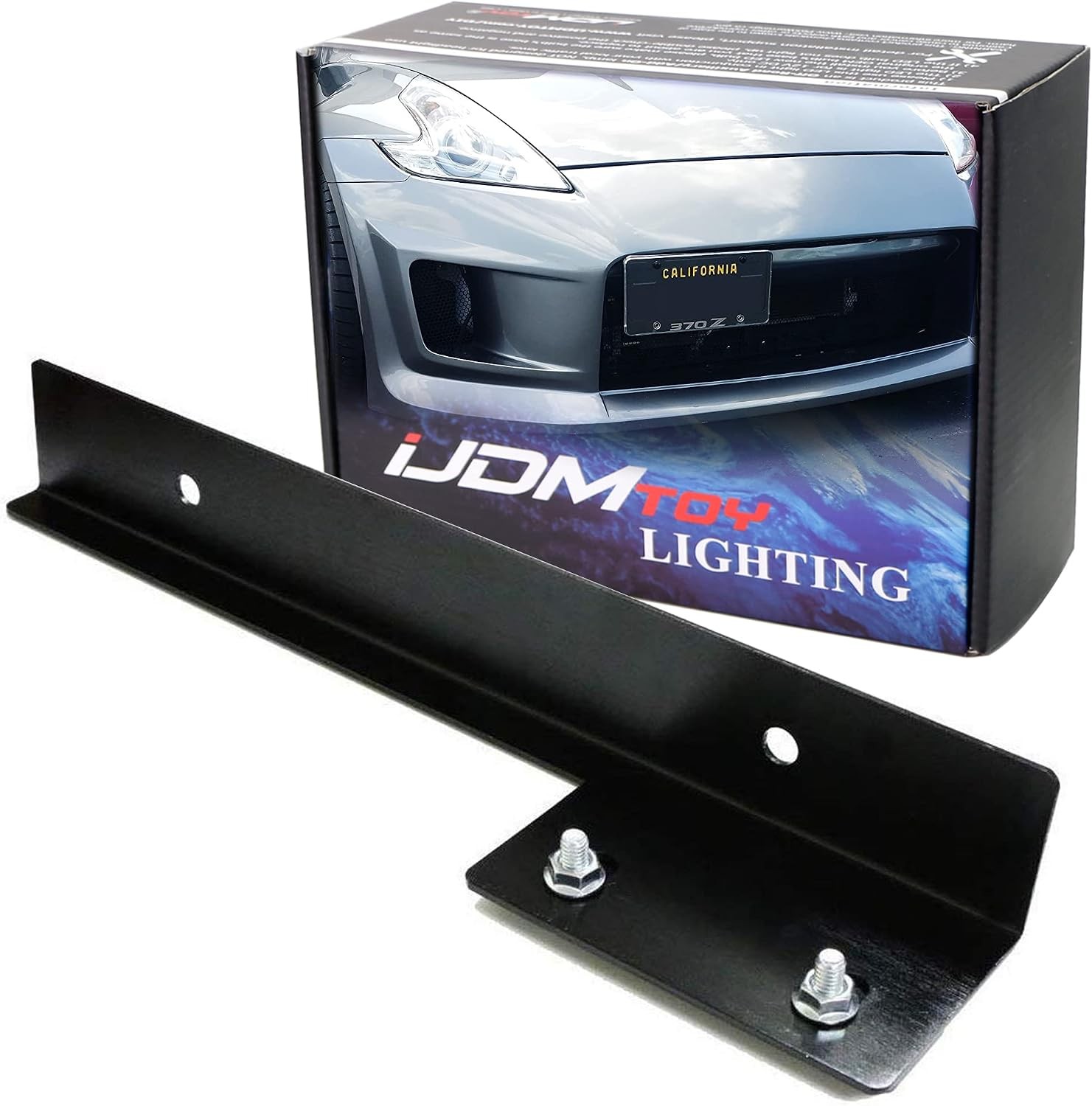 JDM Style Front License Plate Relocator Bracket for All Car/Truck/SUV by iJDMTOY