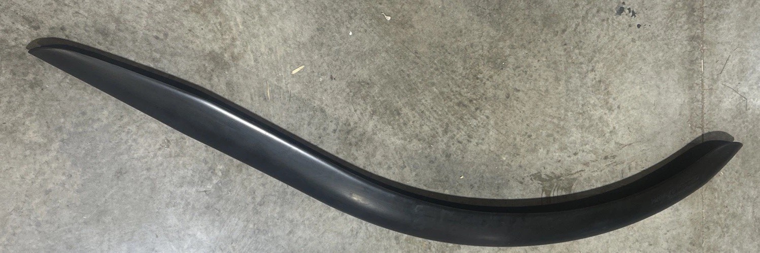 HAMBYS BOAT KEEL GUARD | BEACHING BUMPER 60 INCH BLACK URETHANE HAMBYS BOAT KEEL GUARD | BEACHING BUMPER 60 INCH BLACK URETHANE