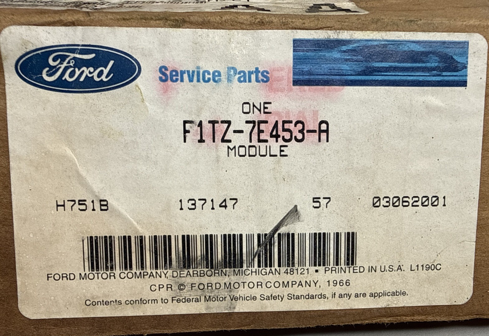 New 1987 - 1996 Ford F150 F250 F350 Bronco 4x4 4WD Transfer Case Control Module