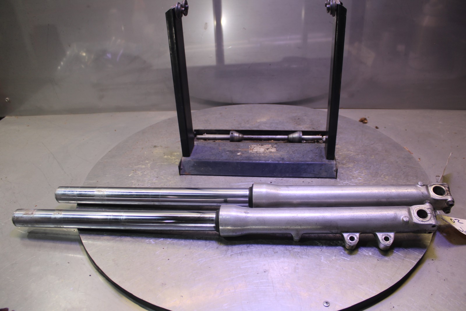 2002 Honda Shadow 1100 VT1100 FRONT FORKS SHOCK SUSPENSION SET PAIR Straight