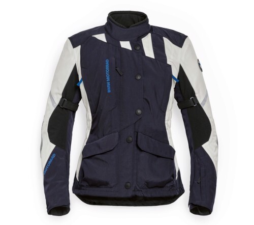 New 2021 BMW PaceDry Adventure Jacket Men\'s Blue/White Size EU58