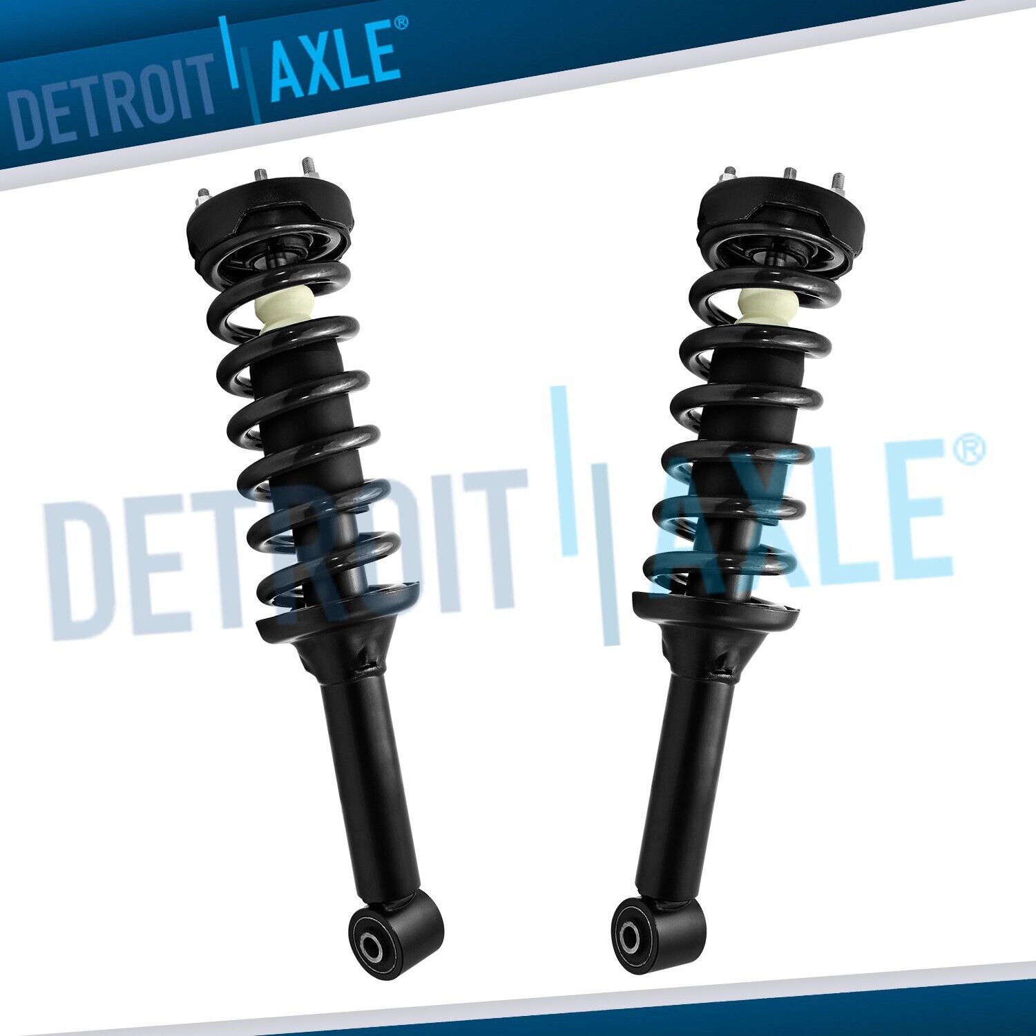 Front Left Right Struts w/ Coil Spring Assembly for 2005 - 2009 Land Rover LR3