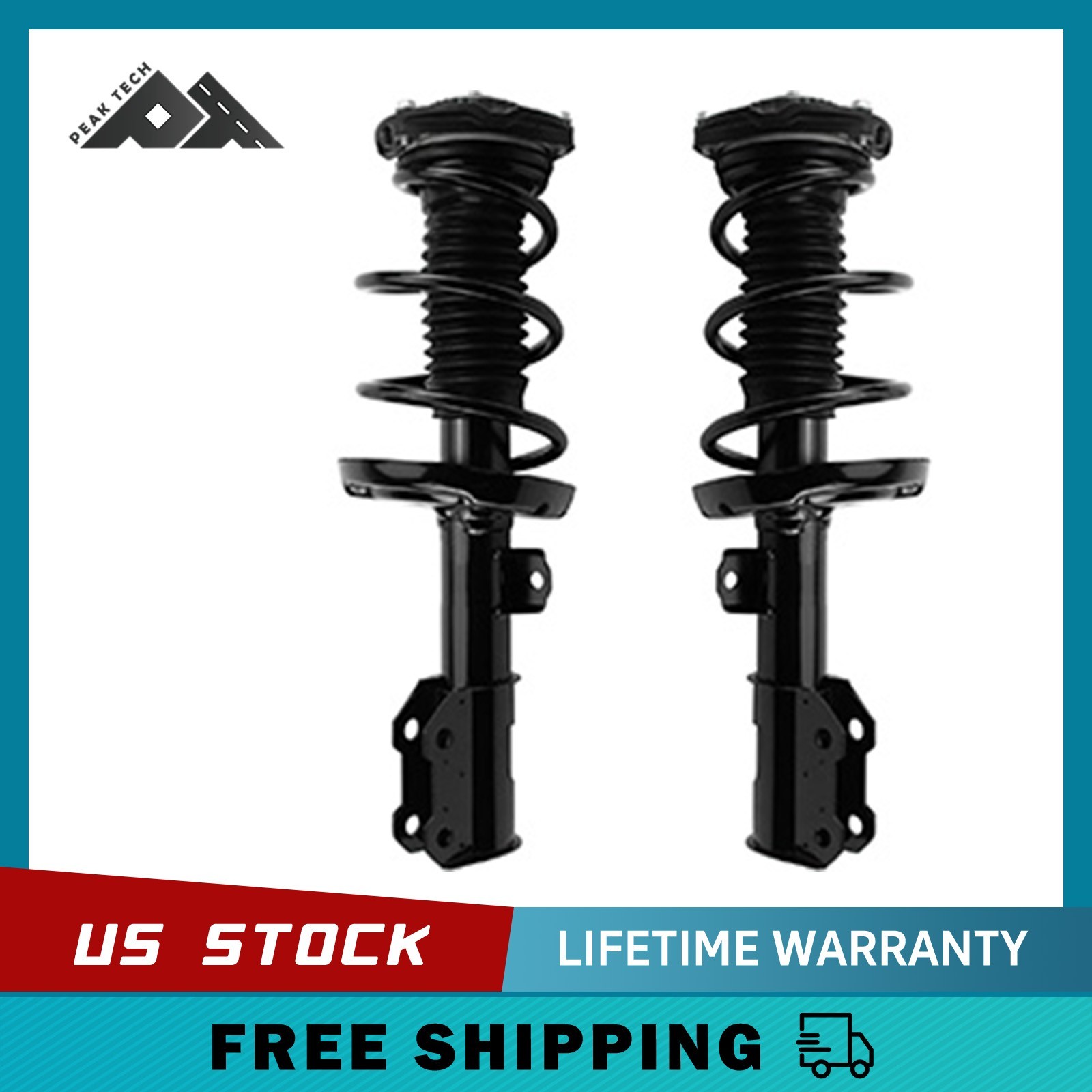 Front Complete Struts Coil Spring Assembly Fit for 2016 - 2019 Chevrolet Cruze Front Complete Struts Coil Spring Assembly Fit for 2016 - 2019 Chevrolet Cruze
