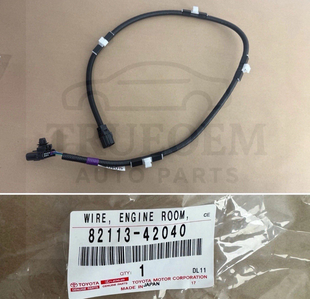 NEW 2016-2018 Toyota RAV4 DISTANCE CRUISE RADAR WIRING HARNESS 82113-42040 OEM NEW 2016-2018 Toyota RAV4 DISTANCE CRUISE RADAR WIRING HARNESS 82113-42040 OEM