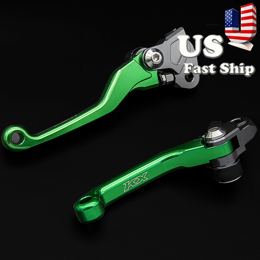 For KX80/KX100 1994 1995-1996 Dirt Bike Clutch Brake Lever w/KX Hand Logo CNC