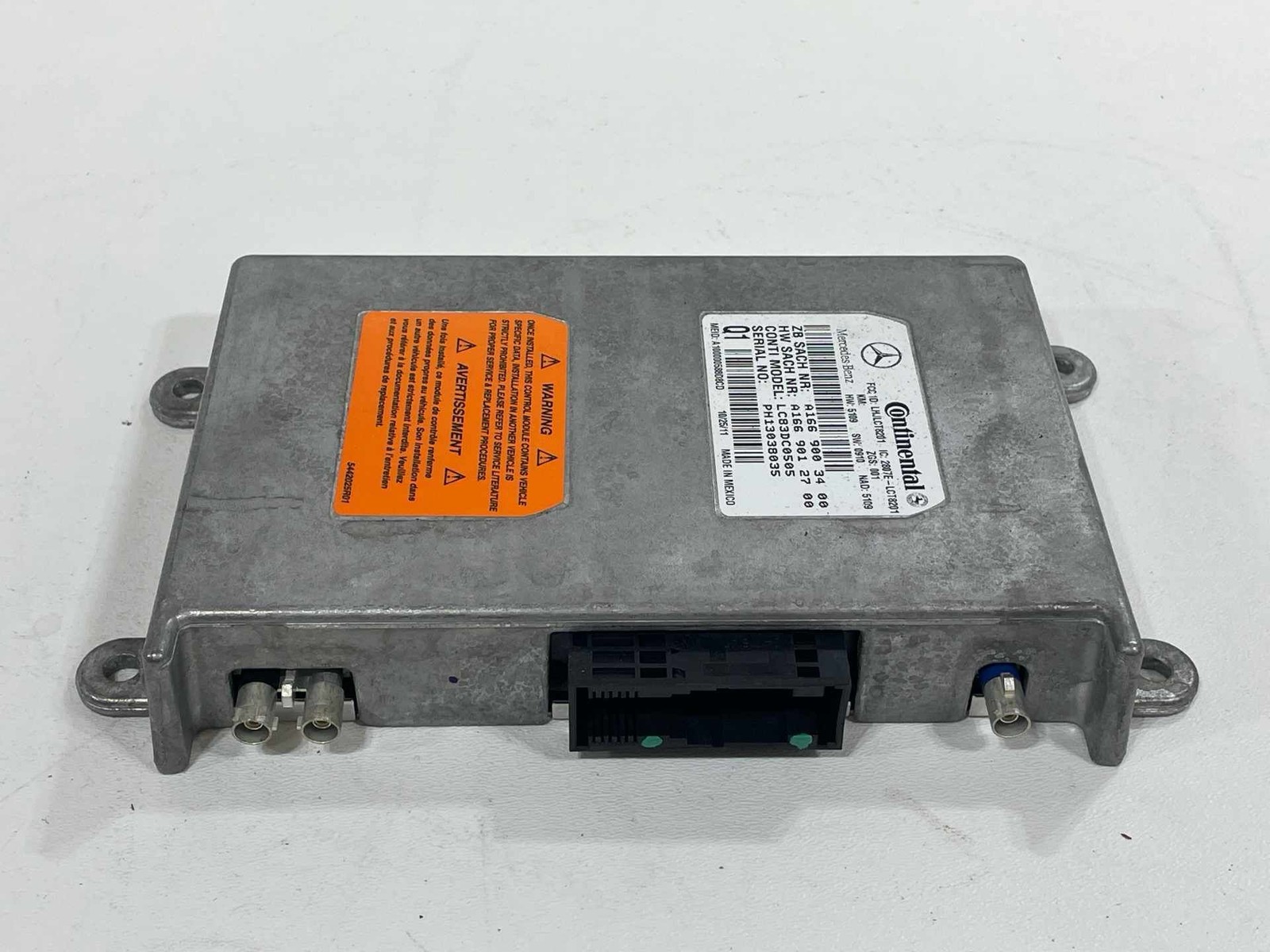 2012 - 2015 MERCEDES E350 W212 Sedan Voice Communication Control Module OEM 2012 - 2015 MERCEDES E350 W212 Sedan Voice Communication Control Module OEM