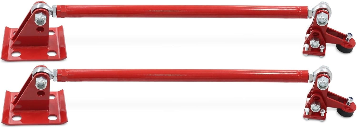 Traction Tie Bars For Chevrolet Silverado GMC Sierra 1999-2018 Red 2WD 4WD Traction Tie Bars For Chevrolet Silverado GMC Sierra 1999-2018 Red 2WD 4WD