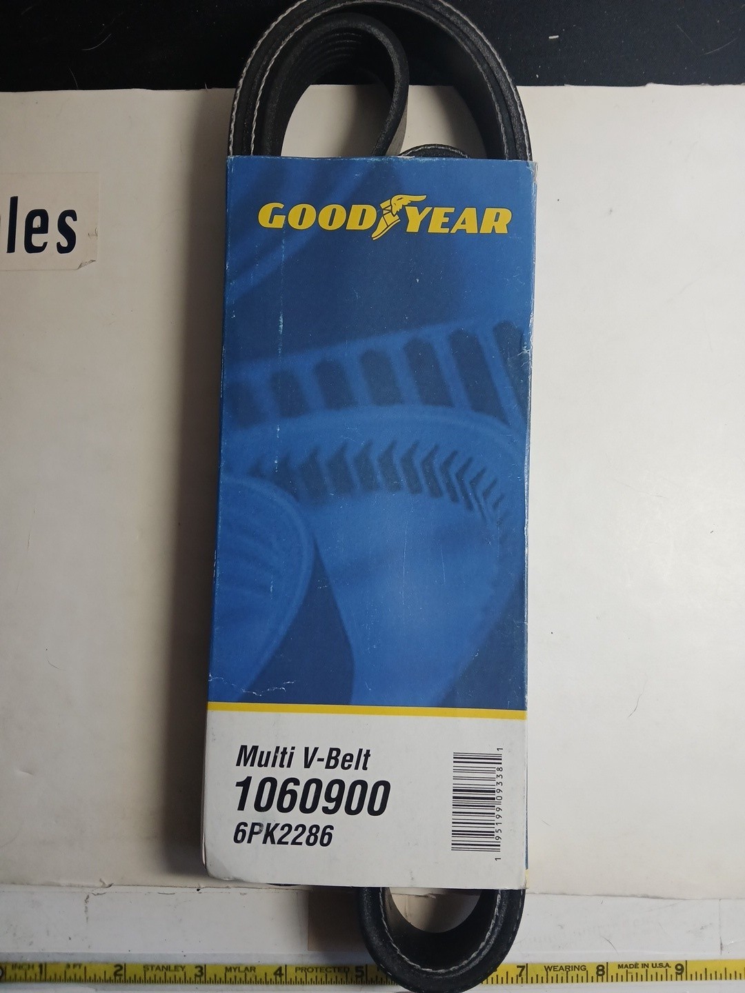 Goodyear 1060900 6PK2286 Serpentine Belt-Multi V-Belt NEW Goodyear 1060900 6PK2286 Serpentine Belt-Multi V-Belt NEW