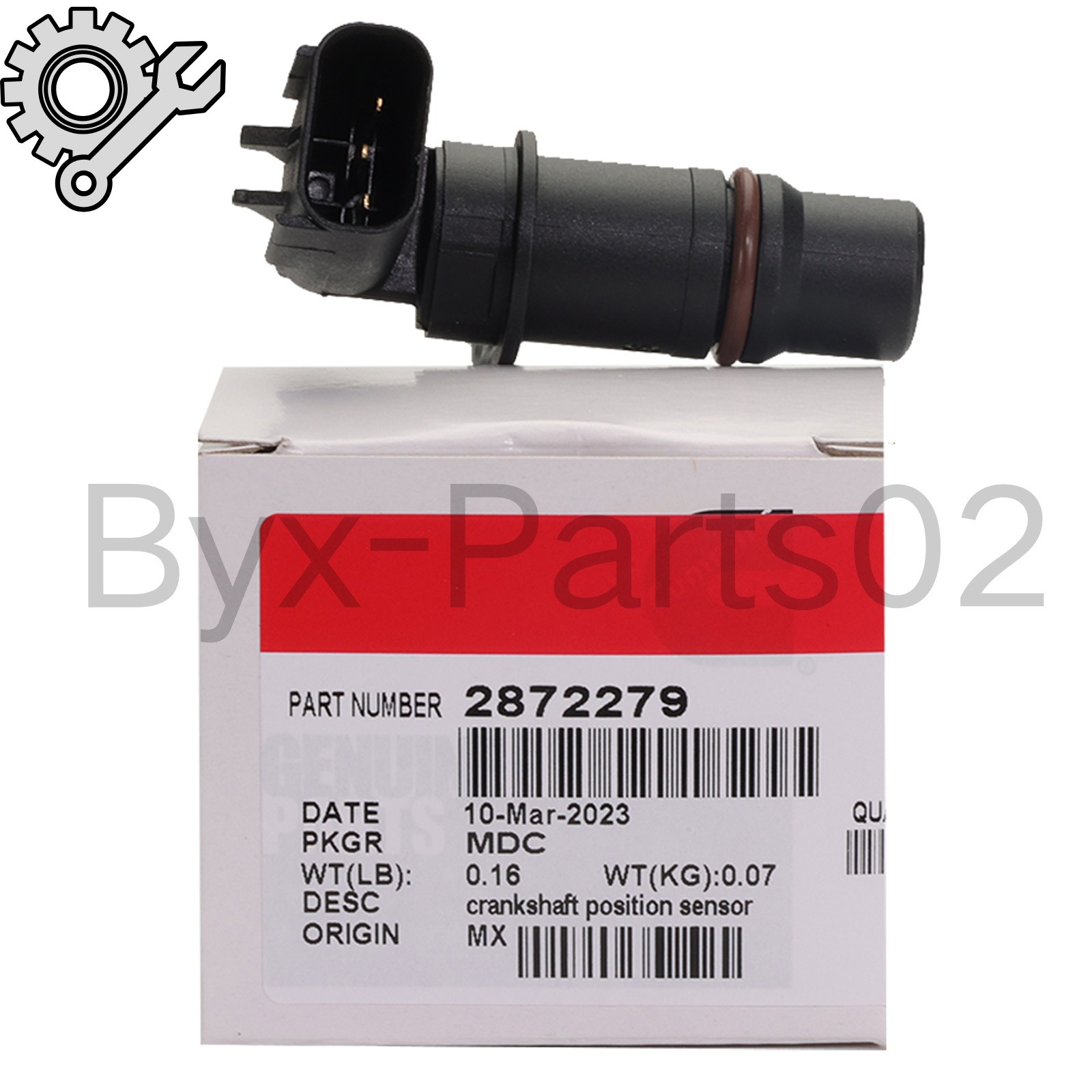 2872279 Camshaft Crankshaft Position Sensor for 5.9 6.7 Cummins 07-16 Dodge Ram