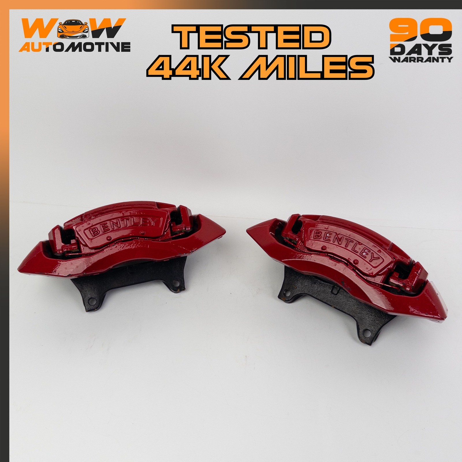 06-19 BENTLEY CONTINENTAL GT FLYING SPUR FRONT LEFT RIGHT BRAKE CALIPER SET OEM 06-19 BENTLEY CONTINENTAL GT FLYING SPUR FRONT LEFT RIGHT BRAKE CALIPER SET OEM