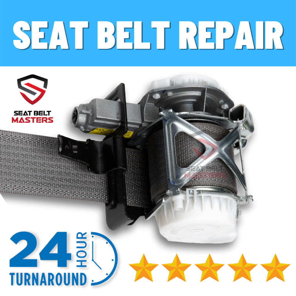 For Tesla Model 3 Seat Belt REPAIR REBUILD RECHARGE SERVICE Single Stage