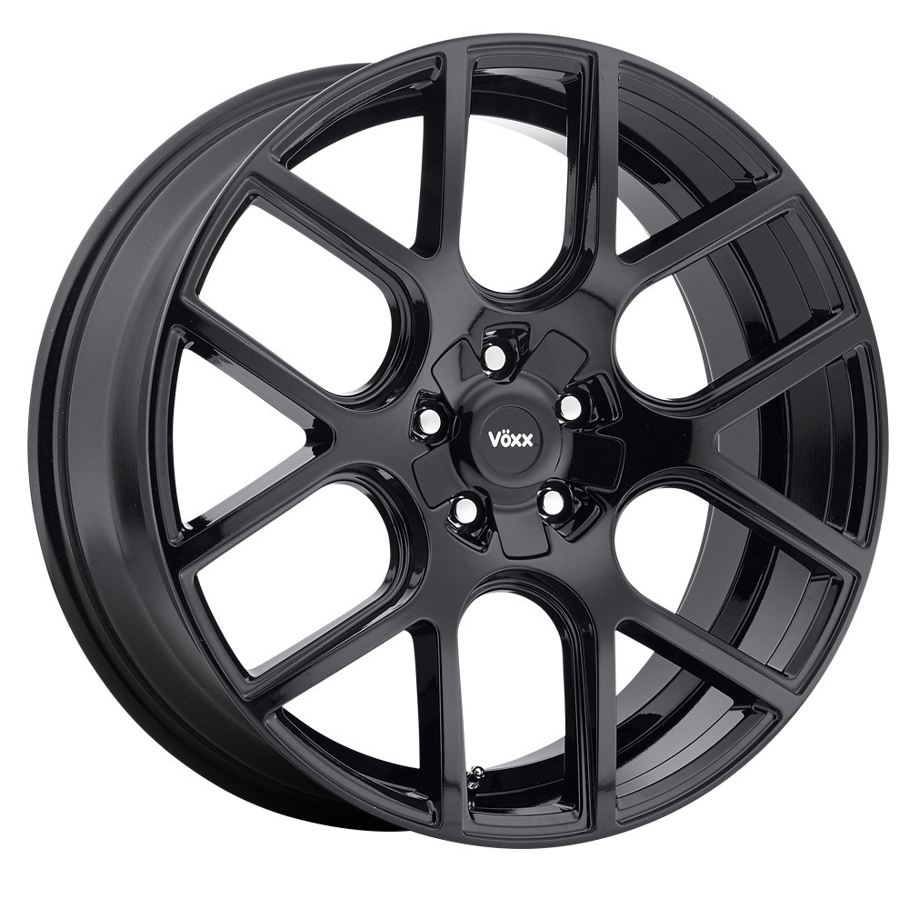 VOXX Lago Rim 20X8.5 5X112/5X120 Offset 32 Gloss Black (Quantity of 1)
