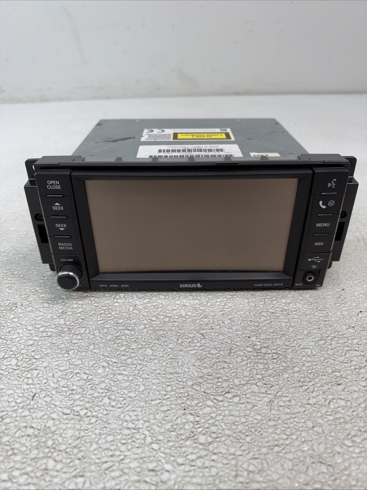 2007-2010 Jeep Dodge Chrysler RER Navigation MyGig Low Speed Radio P05064816AB