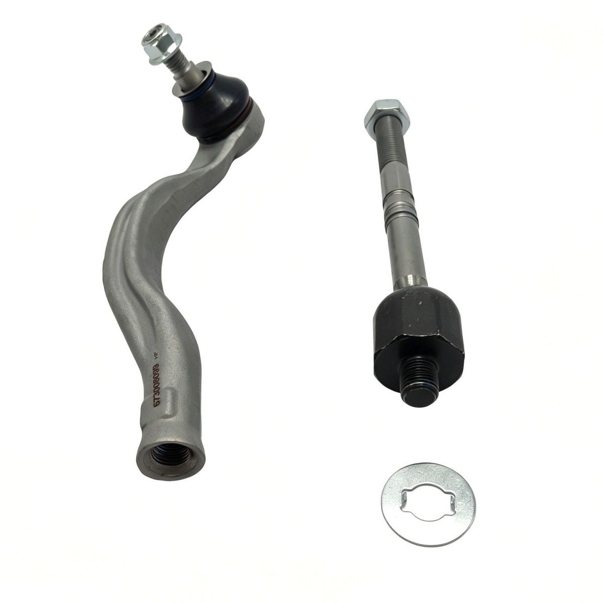 For 2018-2024 Maserati Quattroporte Inner & Outer Tie Rod End Right 673008099