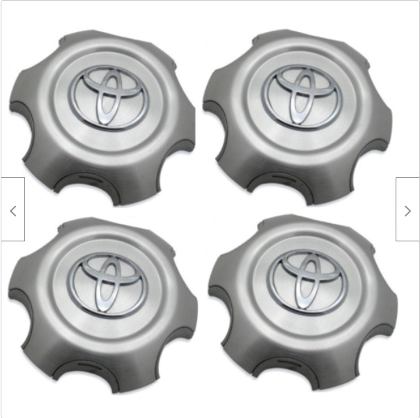 4pc 2003-2009 Toyota 4Runner 69430 17x7.5 6 Spoke Aluminum Wheel Center Caps SET 4pc 2003-2009 Toyota 4Runner 69430 17x7.5 6 Spoke Aluminum Wheel Center Caps SET