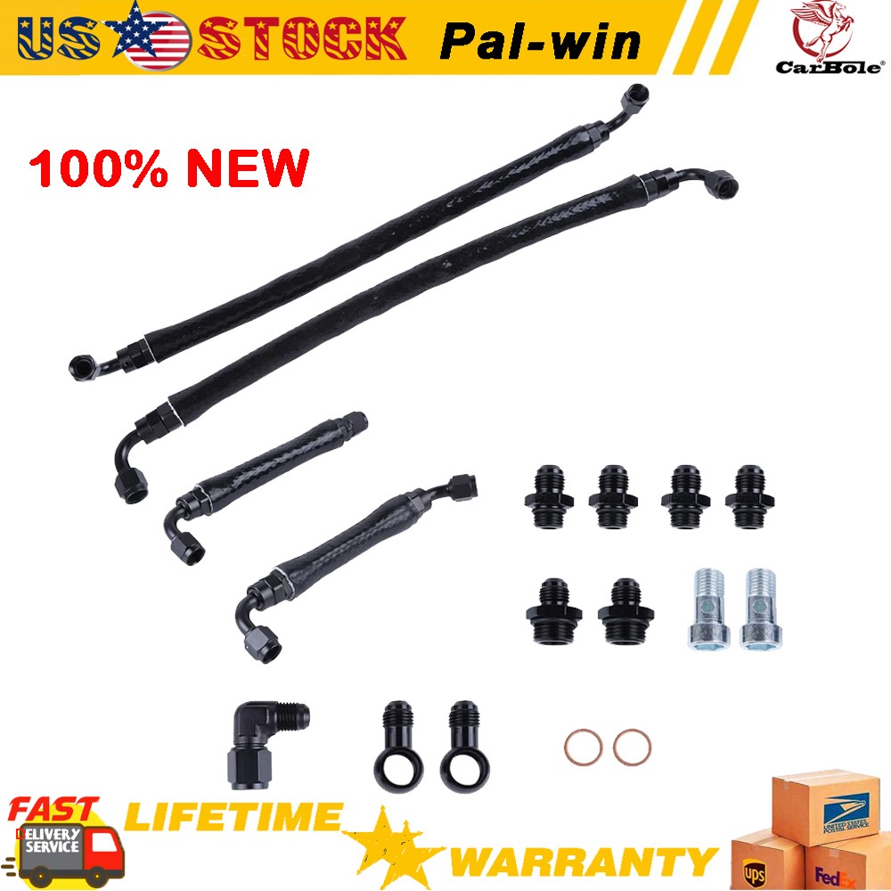 Turbo Coolant Lines Upgrade Kit For Ford F-150 3.5L EcoBoost 11-16 Transit 15-24