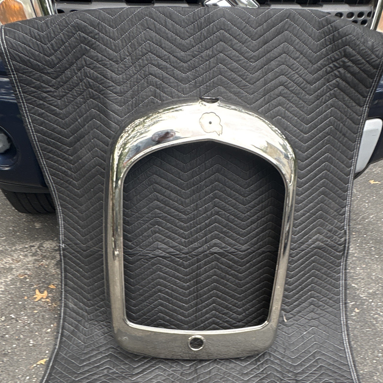 1928 Chrysler Radiator Cover 1928 Chrysler Radiator Cover