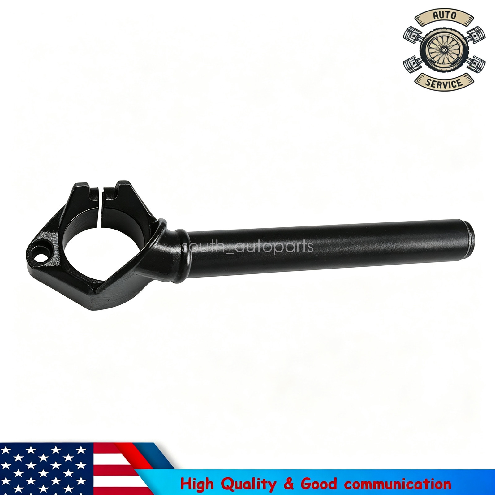 New Left Handle Handlebar Clip On Fork Tube For Kawasaki Ninja 400 500 2018-24
