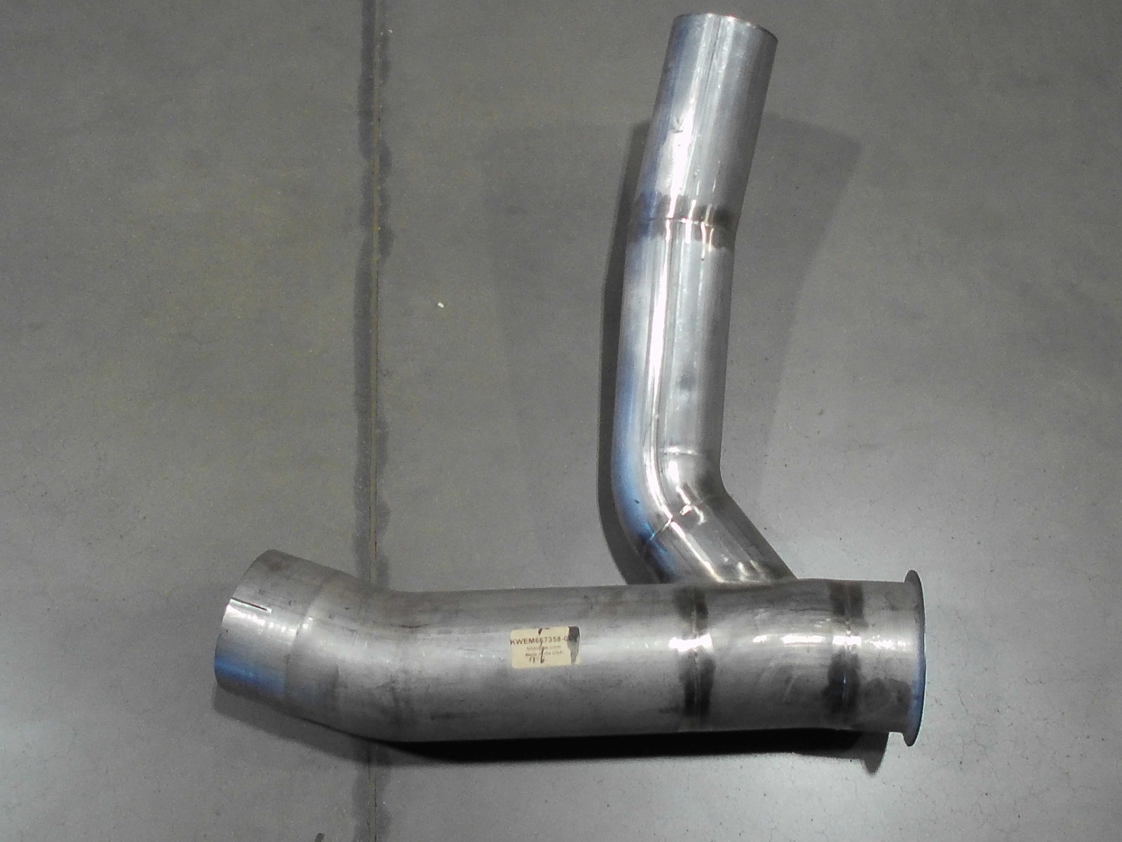 KWEM677358-001 M66-7358-001 SS Exhaust Y Pipe 4\