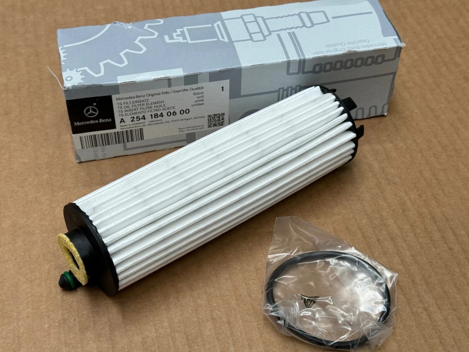 3x Genuine Mercedes-Benz Oil Filter Kit A2541840600 C CLE GLC GLE GLS S Class OE