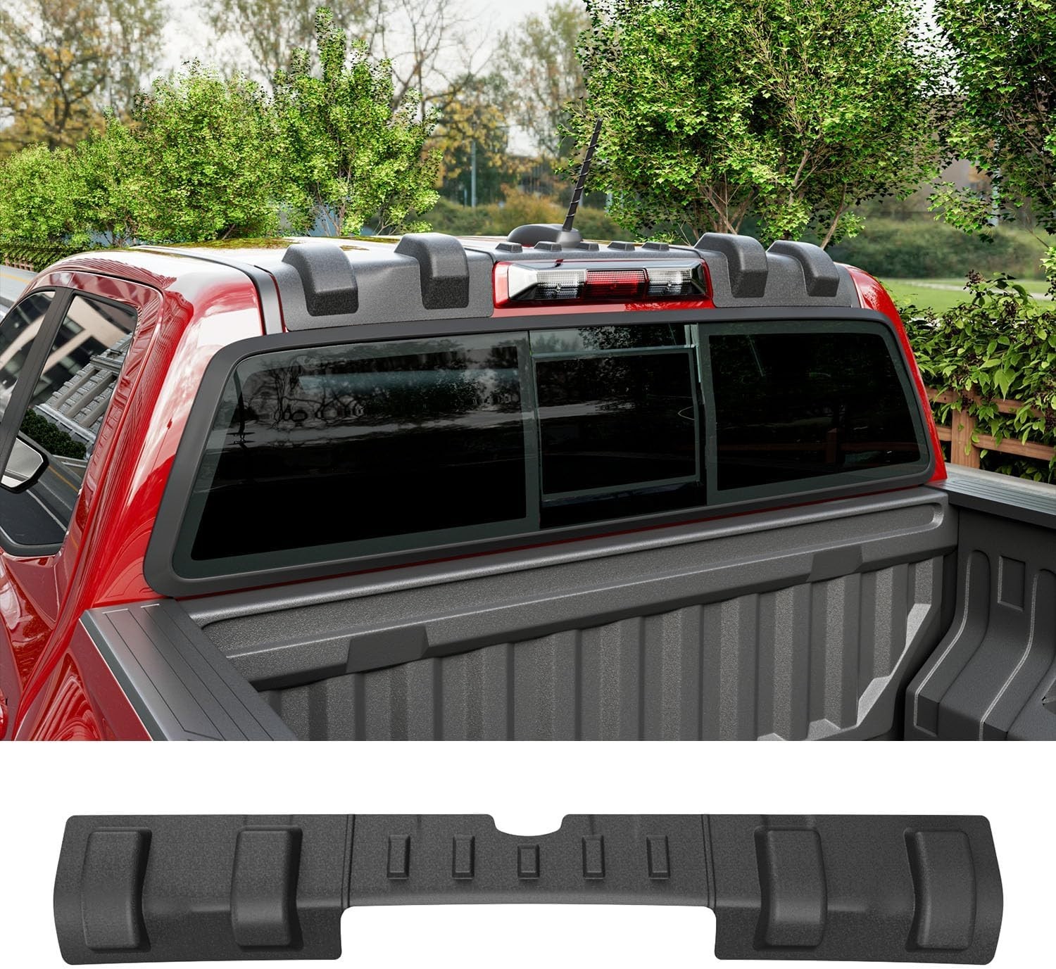 For 2015-2022 Chevy Colorado GMC Canyon Rear Roof Protector Truck Cab Roof For 2015-2022 Chevy Colorado GMC Canyon Rear Roof Protector Truck Cab Roof
