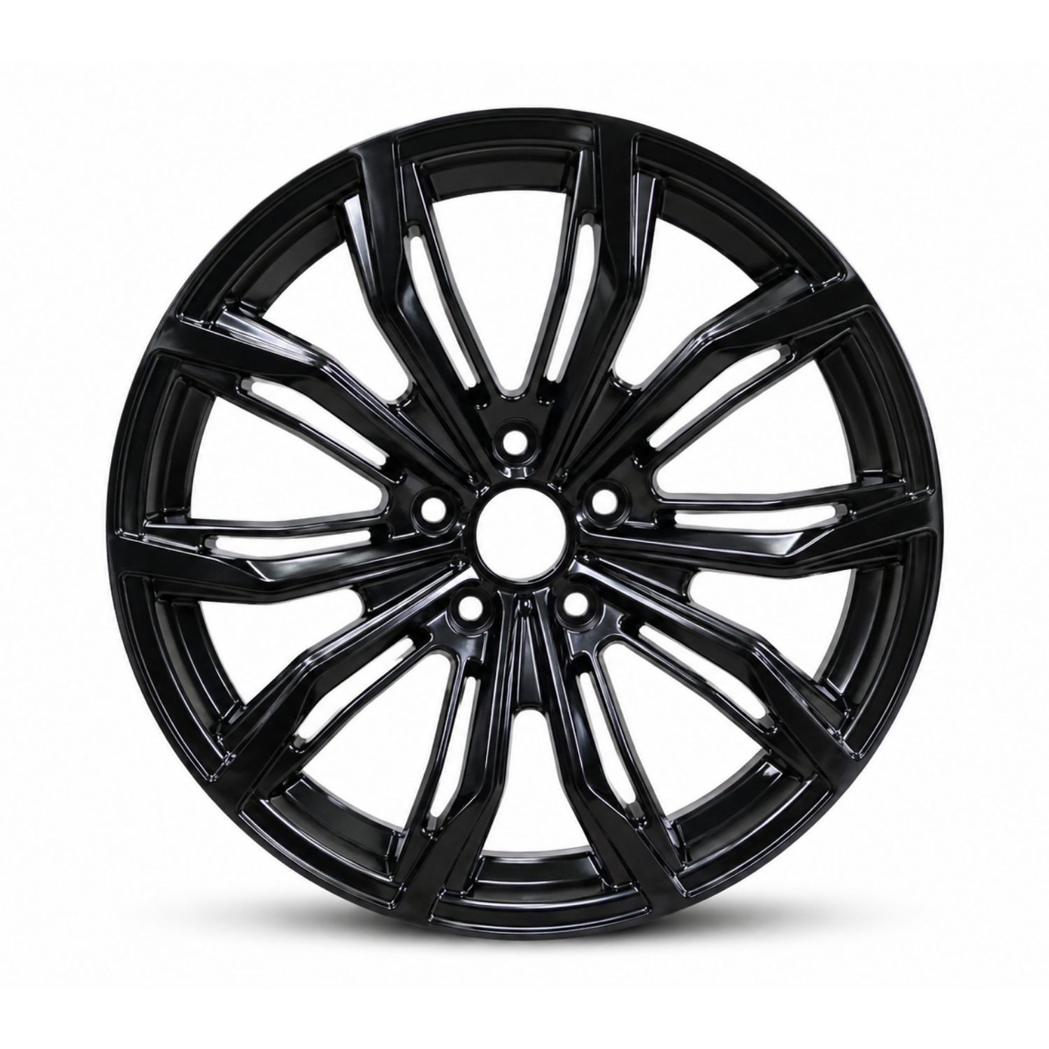 One 18 Inch Black Alloy Wheel for 2015-2020 Acura TLX 5x114.3 18x8 +42ET DPM5