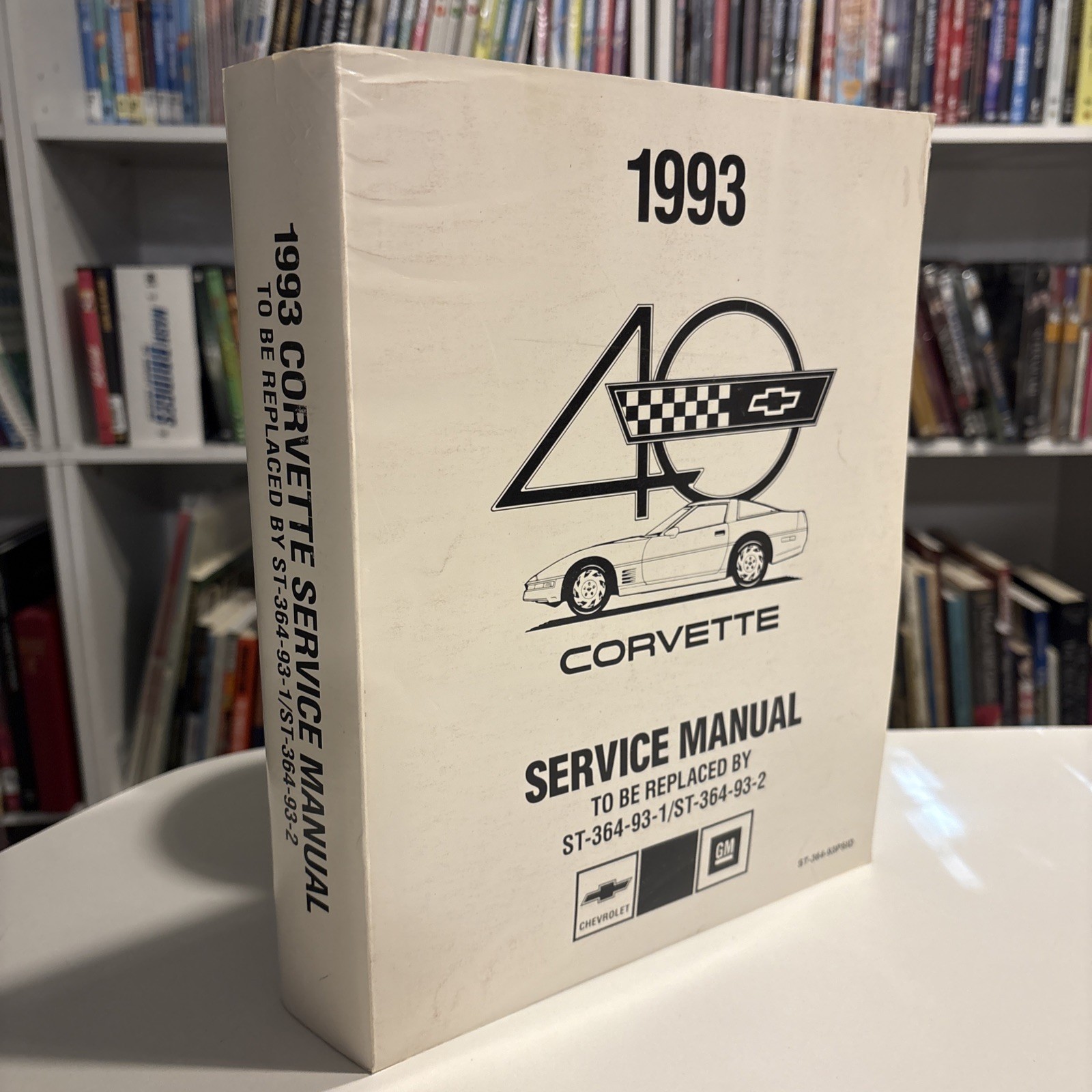 1993 Chevrolet Corvette Service Manual Original 40th Anniversary OEM Factory 1993 Chevrolet Corvette Service Manual Original 40th Anniversary OEM Factory