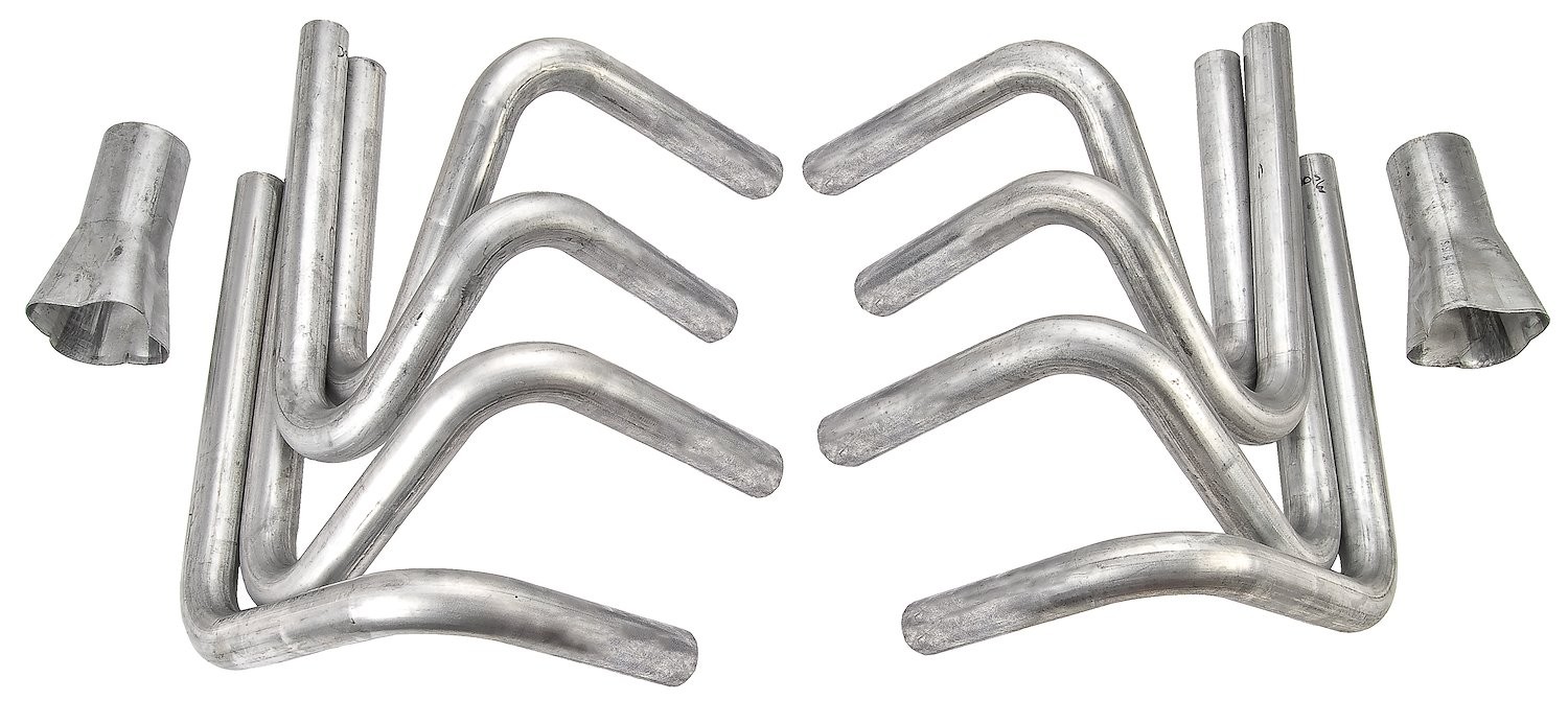 JEGS Open-Wheel Long Tube Weld-Up Header Kit Primary O.D. 1 7/8 in. & 3 1/2 in.