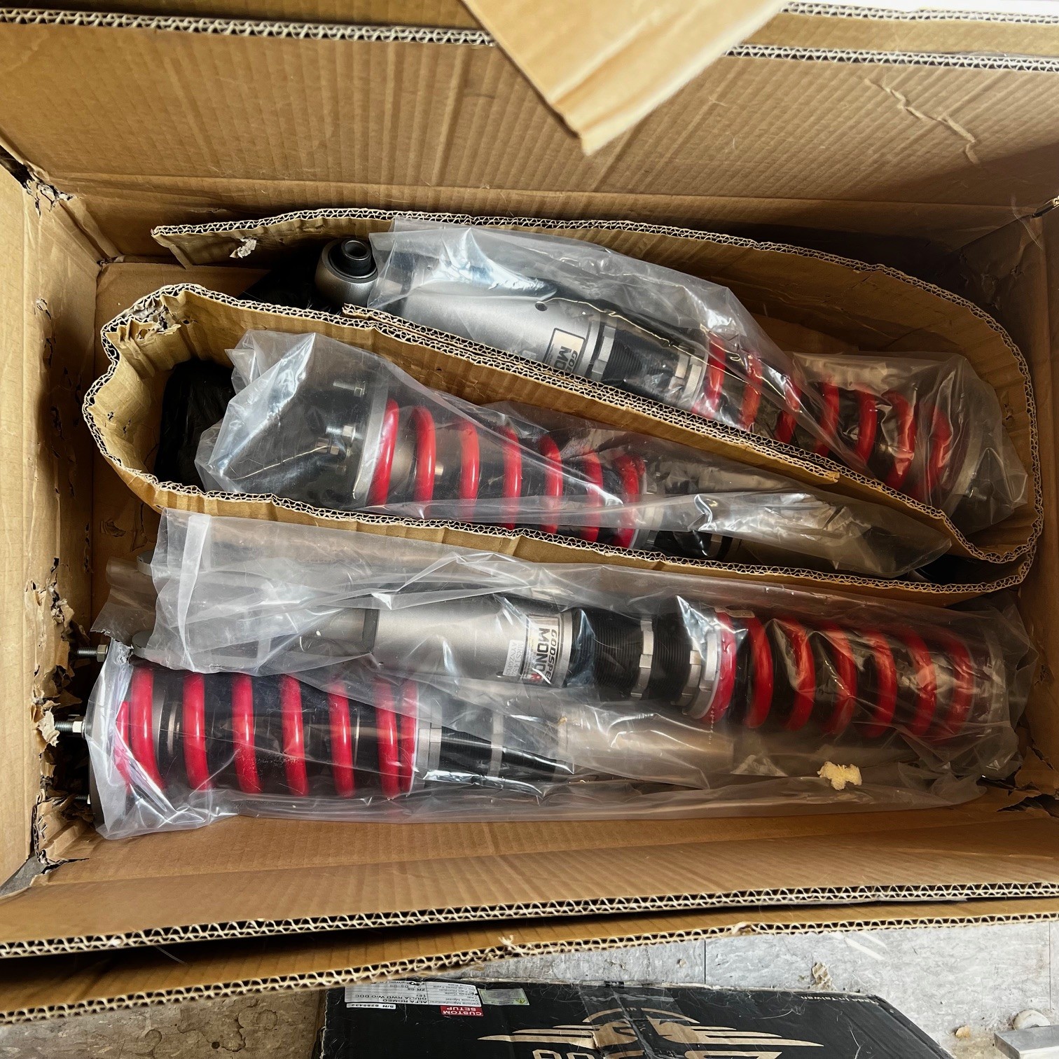 OPEN BOX Godspeed MONO RS Coilover Shocks Kit for 2010-2012 Jaguar XFR RWD