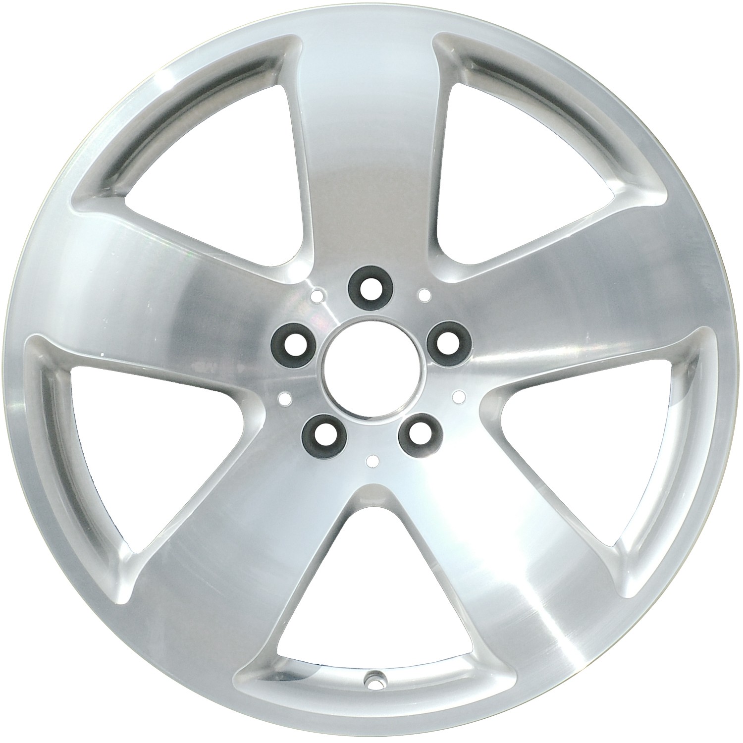 Refurbished 17x8 Machined Silver Wheel fits 2003-2005 Mercedes E320 560-65296 Refurbished 17x8 Machined Silver Wheel fits 2003-2005 Mercedes E320 560-65296
